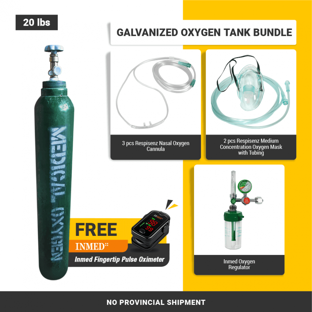 Oxygen tank with sale mask